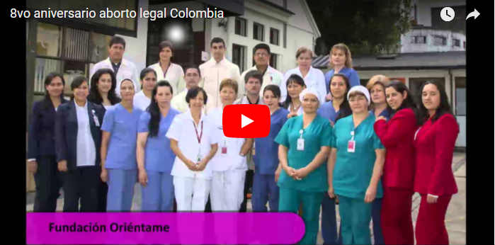 8vo aniversario aborto legal Colombia