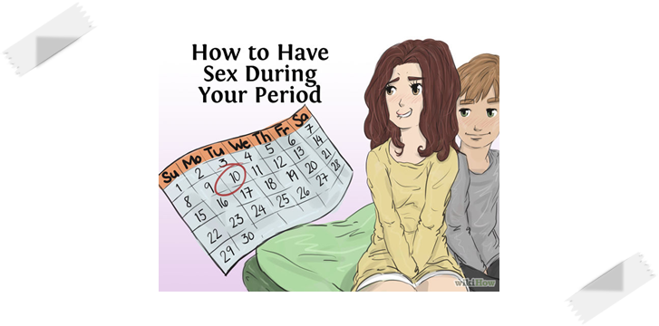 Cómo tener relaciones durante la menstruación 1 de 3.